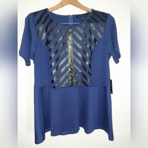 Eloquii peplum top